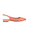 Дамски обувки в червено и розово Arina-0 снимка
