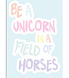 Декоративен стикер за стена Be a unicorn-1 снимка