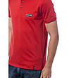 Мъжка памучна блуза Artie в червено-3 снимка
