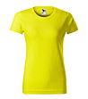 Жълта памучна дамска тениска Dilla-0 снимка