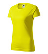 Жълта памучна дамска тениска Dilla-2 снимка