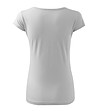 Дамска памучна тениска в бяло Alena-1 снимка