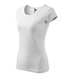 Дамска памучна тениска в бяло Alena-2 снимка