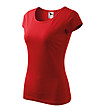 Дамска памучна тениска в червено Alena-2 снимка