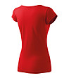 Дамска памучна тениска в червено Alena-3 снимка