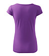 Дамска памучна лилава тениска Pepa-1 снимка