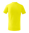 Детска памучна тениска Ilya в жълт нюанс-1 снимка