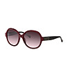 Дамски слънчеви очила в цвят бордо и черно Ilaria-0 снимка