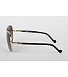 Дамски слънчеви очила в златисто и черно Viki-3 снимка