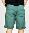 Зелен мъжки памучен къс панталон Brant-1 снимка
