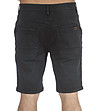 Черен памучен мъжки къс панталон Paul-1 снимка