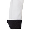 Памучна мъжка бяла риза с контрастни детайли Topher-4 снимка