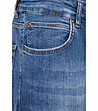 Памучни мъжки дънки в синьо Conrad-2 снимка