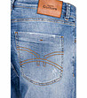 Светлосини памучни мъжки дънкови къси панталони Dan-2 снимка