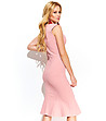Розова рокля Blanche-3 снимка