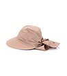 Дамска шапка тип кърпа в бежово Taisa-0 снимка