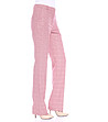 Розов дамски кариран панталон Verona-2 снимка