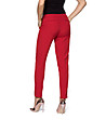 Дамски червен костюм от сако и панталон Dinah-3 снимка
