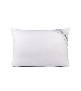 Бяла памучна възглавница снимка