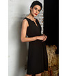 Черна рокля без ръкави Isadora-0 снимка