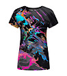 Дамска тениска с принт Space colors-0 снимка
