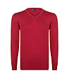 Червен памучен мъжки пуловер Conrad-0 снимка