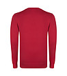 Червен памучен мъжки пуловер Conrad-1 снимка