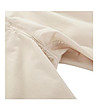 Дамски памучен softshell панталон в цвят слонова кост Aklima-3 снимка