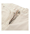 Дамски памучен softshell панталон в цвят слонова кост Aklima-4 снимка