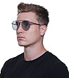 Unisex поляризирани слънчеви очила в тъмносиво Sammy-4 снимка