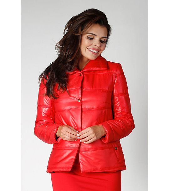 Дамско яке в червено Eileen снимка