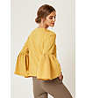 Жълта дамска блуза Hestia-1 снимка