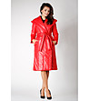 Дамско палто в червено Amedia-0 снимка