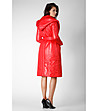 Дамско палто в червено Amedia-1 снимка
