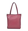 Дамска кожена чанта Veronica в нюанс на цвят бургунд-1 снимка