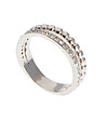 Елегантен дамски сребрист пръстен с кристали Swarovski Taisa-0 снимка