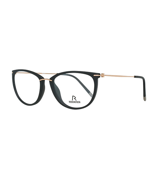 Дамски рамки за очила в черно и златисто Lemona снимка