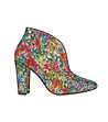 Дамски многоцветни затворени обувки с принт Jemima-0 снимка