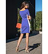 Лилава рокля от фино плетиво Tiliana-1 снимка