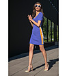 Лилава рокля от фино плетиво Tiliana-2 снимка