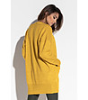 Плетена дамска жилетка в жълто Daysie-1 снимка