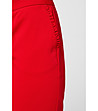 Червен дамски панталон Diana-3 снимка