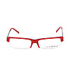 Дамски полурамки за очила в червено с метални дръжки-1 снимка