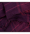 Дамски шал Blasa в цвят бордо -2 снимка