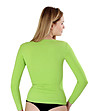 Зелена дамска оформяща блуза Amara-1 снимка