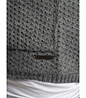 Дамско плетено сако Trophee в тъмносиво-4 снимка