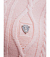 Розова плетена рокля Fiona-4 снимка