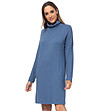 Синя рокля от фино плетиво Adelia-0 снимка