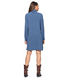Синя рокля от фино плетиво Adelia-1 снимка