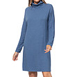 Синя рокля от фино плетиво Adelia-2 снимка